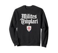 Bouclier des Templiers (Milites Templari en Latin) Sweatshirt
