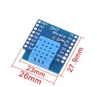 Bouclier DHT pour WEMOS D1 mini ESP32 MINI DHT11 capteur de température et d'humidité numérique à bus unique capteur de température wifi