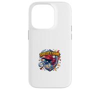 Bouclier du Jeu Baseball Catcher Defense Graphic Coque pour iPhone 14 Pro