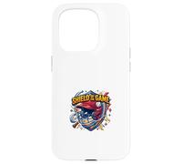 Bouclier du Jeu Baseball Catcher Defense Graphic Coque pour iPhone 15 Pro