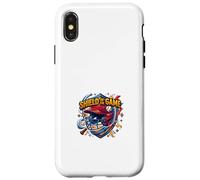 Bouclier du Jeu Baseball Catcher Defense Graphic Coque pour iPhone X/XS