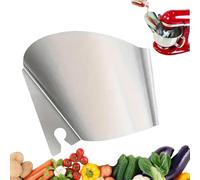 Bouclier en acier inoxydable - Bec verseur anti-éclaboussures léger de 170 g de qualité alimentaire, fixation sécurisée | Accessoire de protection pour mixeur, cuisine, pâtisserie