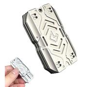 Bouclier en métal en forme de bouclier - Jouet de bureau anti-anxiété - Jouets anti-stress pour adultes - Cadeaux pour petits amis et pères (bouclier de guerre)