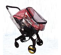Bouclier météorologique pour poussette pour bébé - Design transparent, évents latéraux | Housse de pluie légère pour poussette, et protection de la neige | pour se promener à l'abeille