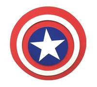 BOUCLIER MOUSSE CAPTAIN AMERICA AVENGERS 30CM Rouge, Bordeaux