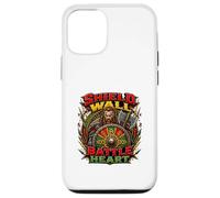 Bouclier Mural Viking cœur Guerrier Nordique Art Coque pour iPhone 12/12 Pro