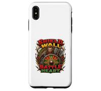 Bouclier Mural Viking cœur Guerrier Nordique Art Coque pour iPhone XS Max
