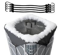 Bouclier Pour Climatiseur Extérieur - Housse Durable Résistante Aux Intempéries | Protecteur De Maille D'unité AC, Couverture Anti-poussière Et Respirante De 36x36 Pouces Pour Les Dortoirs D'hôtels D'