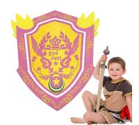 Bouclier pour jouets en mousse, jouet pour armes avec bouclier en mousse, jouet bouclier médiéval en - Assortiment pour jeux de rôle en costume de combat médiéval pour la fête de co