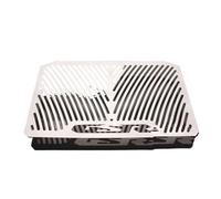 Bouclier Radiateur Grille Protection Radiateur En Aluminium Moto For Suzuki GSR600 GSR400 2006-2012 Avec Anti Éclaboussures Protecteur Calandre(Black)