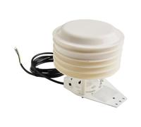 Bouclier solaire en ABS pour station météo volet box - 140 mm × 78 mm Housse de protection compatible avec capteur d'humidité (Temp&HUM)