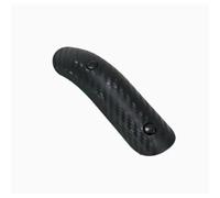 Bouclier Thermique 1 pièce pour Kingira 500/450, Napoleon 450, Black Flag 500, pare-chaleur pour tuyau d'échappement de moto Couvercle d'échappement de moto(Carbon fiber-bent)