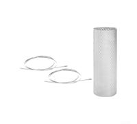 Bouclier Thermique Acier Inoxydable 100x38cm Résistant | Acier inoxydable pour robuste, résiste aux déformations, températures extrêmes, idéal turbo, longue durée de vie