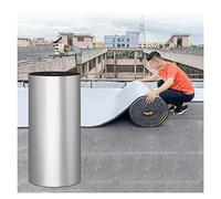 Bouclier thermique autocollant, isolation en feuille d'aluminium pour toit, barrière thermique imperméable ignifuge pour une utilisation en extérieur