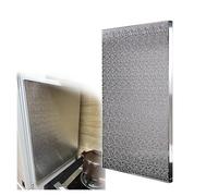 Bouclier Thermique De Cheminée For Foyer À Gaz, Armoire/mur Poêle/dosseret Four/côtés Réfrigérateur/cheminée(95x55 cm/37.4x21.7 in)