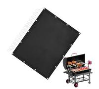 Bouclier Thermique Derrière La Grille, Bouclier Thermique Ignifuge Pour Grill - Accessoires De Tapis De Grill Barbecue Pour Mur Derrière La Grille - Couverture De Défense De Balustrade De Jardin