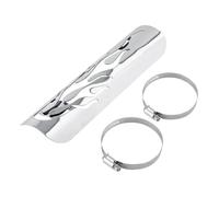 Bouclier Thermique Echappement Moto Tuyau De Silencieux D'échappement Universel Pour Moto, Bouclier Thermique, Couvercle D'isolation, Protection De Silencieux