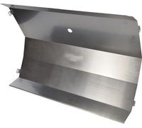 Bouclier thermique en acier inoxydable - Double paroi adaptable sur Napoléon - Rogue 525 Serie (couvercle haut)