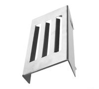 Bouclier thermique en acier inoxydable pour barbecue Weber GS4 (1 pièce) | Réfléchit la chaleur uniformément, construction en acier inoxydable, convient pour Spirit II 300, réduit les flambées, design