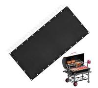 Bouclier thermique ignifuge pour barbecue, protection murale de cuisinière | Protection de garde-corps résistante à l'huile pour barbecue - Haute performance - Bâche de protection pour extérieur