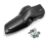 Bouclier thermique LeoVince cache échappement SBK carbone pour BMW R GS 1300