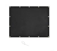 Bouclier thermique pour barbecue pour la cuisine en plein air pour protéger la terrasse et permettre un nettoyage facile (91,5 x 122 cm)