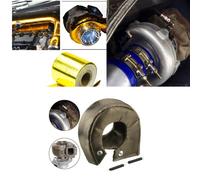 Bouclier thermique pour turbo T25 T3 T4 T6, couverture anti-chaleur 1800 degrés, accessoires de protection en titane pour course automobile