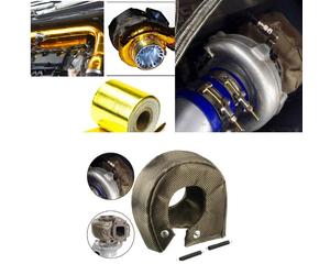 Bouclier thermique pour turbo T25 T3 T4 T6, couverture anti-chaleur 1800 degrés, accessoires de protection en titane pour course automobile