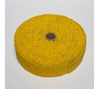 Bouclier Thermique Pour Voiture,Rouleau Rond,Fibre Violette,Tuyau D'en-Tête D'accès,Ruban Rond Thermique,Protection Thermique,Accessoires De Voiture,1.5m - Type Yellow