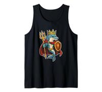 Bouclier Trident Roi des Dauphins Débardeur