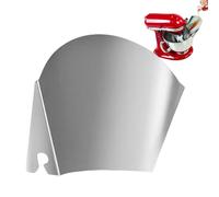 Bouclier verseur - Bac verseur en acier inoxydable et couvercle de protection | Protection contre les éclaboussures de cuisine pour mélangeur et pâtisserie pour une cuisson et une cuisson précises