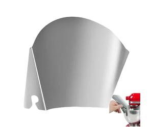 Bouclier verseur de cuisine - Protection contre les éclaboussures du mélangeur | Mélangeur de sécurité Shield en acier inoxydable | Accessoires de dosseret anti-éclaboussures, bac verseur