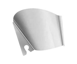 Bouclier verseur de cuisson - Goulotte de sécurité en acier inoxydable de 6,69 pouces | Protection contre les éclaboussures de qualité alimentaire | Accessoire mélangeur à pâte | Housse de protection