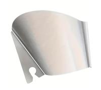 Bouclier verseur en acier inoxydable for batteur sur socle, couvercle métallique anti-éclaboussures