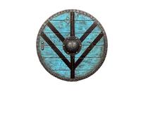 Bouclier viking avec bouclier Legartha Maiden Viking Bleu