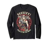 Bouclier Viking Woman Maiden Courage Hugrekki Old Norse Wolf Manche Longue