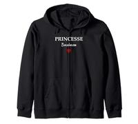 Boudage Fille Petite Copine Princesse boudeuse Sweat à Capuche