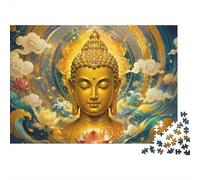 Bouddha Abstrait 1000 Pièces Mini Puzzle pour Adultes