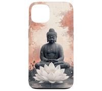 Bouddha abstrait - Fleur de lotus - Bouddhisme spirituel bouddhiste Coque pour iPhone 13