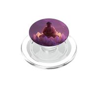 Bouddha Abstrait - Fleur de Lotus - Bouddhisme Spirituel Bouddhiste PopSockets PopGrip pour MagSafe