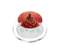 Bouddha Abstrait - Fleur de Lotus - Bouddhisme Spirituel Bouddhiste PopSockets PopGrip pour MagSafe