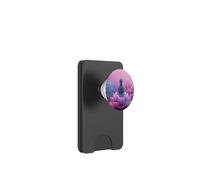 Bouddha Abstrait - Fleur de Lotus - Bouddhisme Spirituel Bouddhiste PopSockets PopWallet pour MagSafe