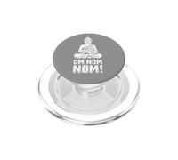 Bouddha avec Biscuit Om Nom PopSockets PopGrip pour MagSafe