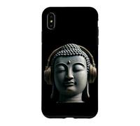 Bouddha avec Écouteurs Pleine Conscience Musique Boho Zen Coque pour iPhone XS Max