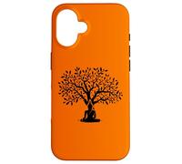 Bouddha Bodhi Arbre Méditation Yoga Bouddhisme Bouddhiste Coque pour iPhone 16