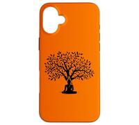 Bouddha Bodhi Arbre Méditation Yoga Bouddhisme Bouddhiste Coque pour iPhone 16 Plus