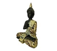 Bouddha de jardin, statue de Bouddha d'intérieur,Statue de Bouddha assis Zen en résine - Décorations de maison de Bouddha, figurines de collection, sculptures de jardin pour refroidisseur de vin