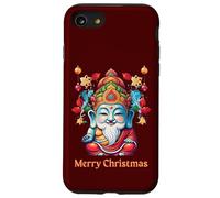 Bouddha de Noël Bouddhiste Zen Mindfulness Méditation Vacances Coque pour iPhone SE (2020) / 7/8