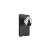 Bouddha d'hiver Fleur de Lotus - Flocons de Neige - Bouddhisme Bouddhiste PopSockets PopWallet pour MagSafe
