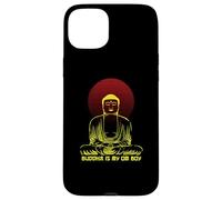 Bouddha est Mon Fils Om Coque pour iPhone 15 Plus